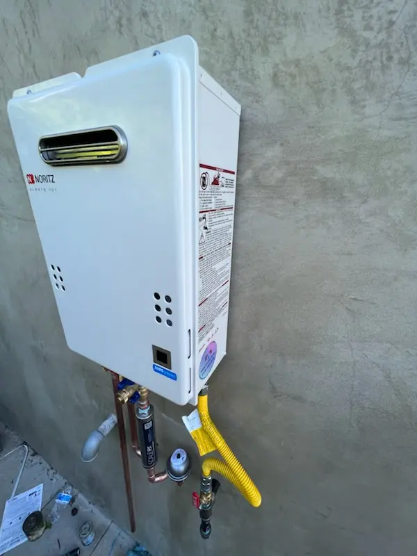 Tankless water heater installation for Riverwoods Country Club Estates homes